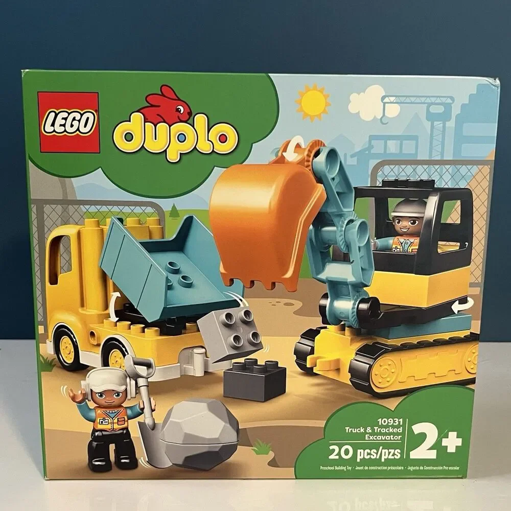 LEGO DUPLO 10931 Truck & Tracked Excavator NEW Sealed Retired